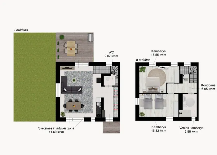 Pine Vakantiehuis Druskininkai